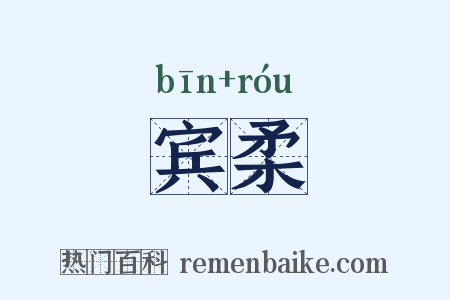 宾柔是什么意思的图片